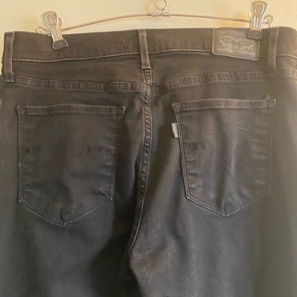 LEVI 311 Shaping Skinny BLACK Jeans width 30 length 28 12 - Picture 4 of 6